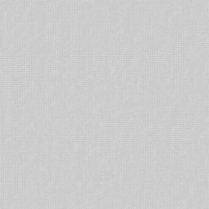 Close-up of light gray 100% blackout jacquard fabric with a subtle woven texture for custom solar shades.