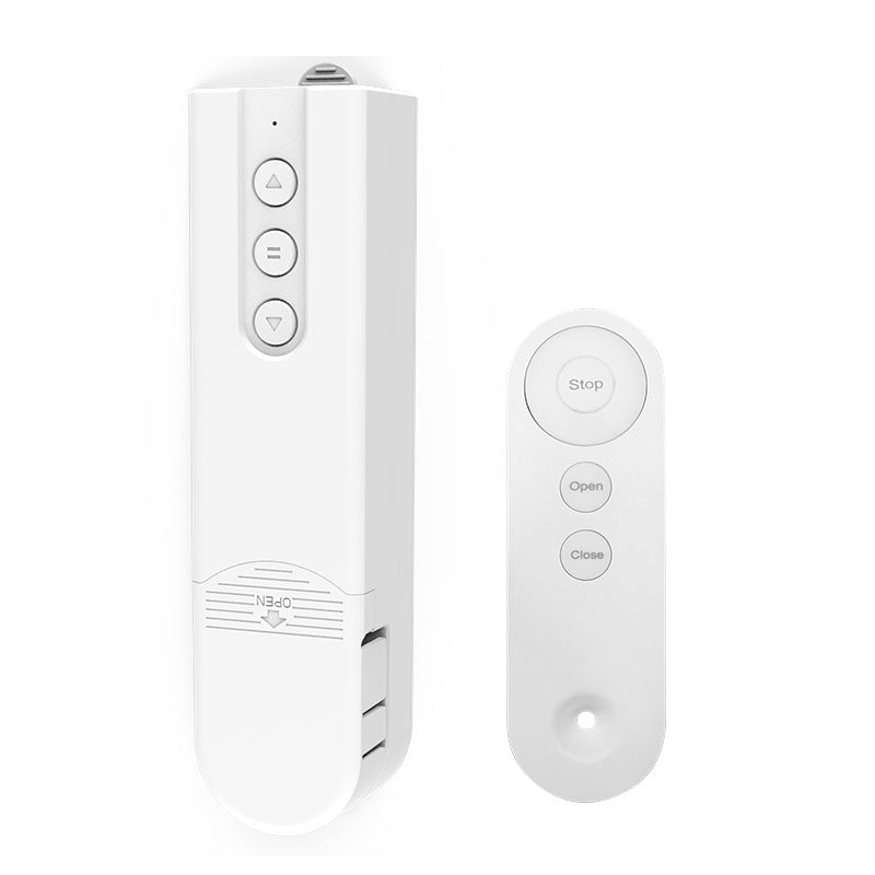 Joydeco Tuya WiFi Smart Motorized Chain Roller Blind Bead Curtain Motor Compatible with Alexa Google Home Electric Curtain Motor. - Joydeco