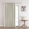 Joydeco Blackout Room Divider Curtains, Extra Wide Sliding Door Drapes Living Room Curtains, Light Beige 1 Panel 70W x 108L Inch Patio Door Drapes for Room Privacy