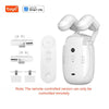 Wifi Curtain Robot Smart Home Roman Rod Electric Curtain Companion Automatic Curtain Opener with Voice Control, Timer, Temperature and Light Sensor, for Google Home, for Siri Shortcuts,