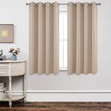 Blackout Curtains Light Beige Blackout Curtains For Bedrooms and Nurseries