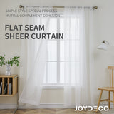 Joydeco Curtain,Joydeco sheer curtains,white sheer curtains